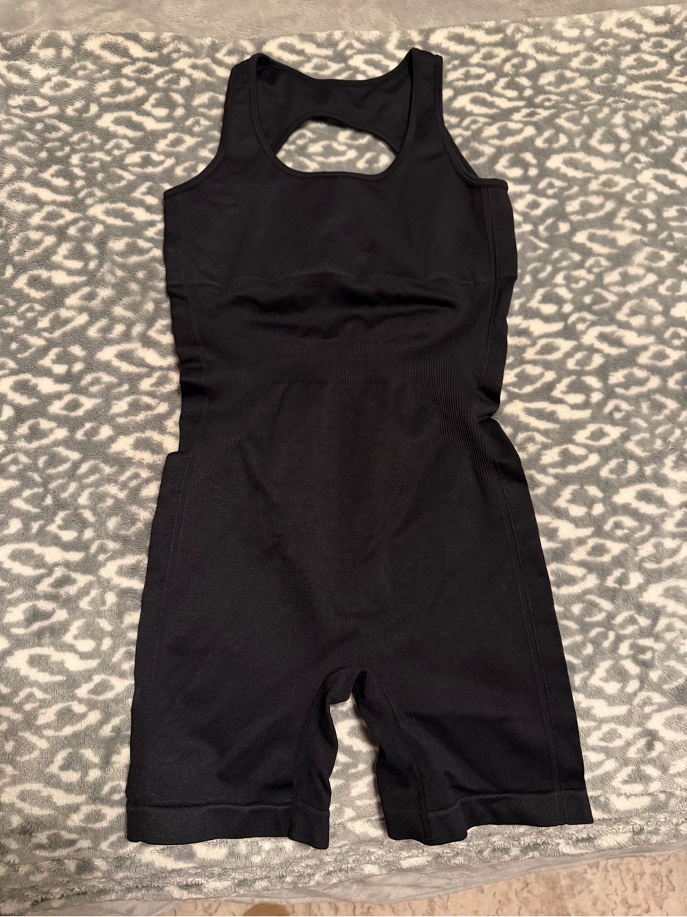 Fashion Nova Black Sleeveless Romper Jumpsuit
